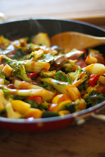 7-Vegetable Sesame Ginger Stir Fry