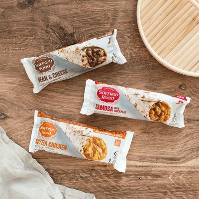 Saffron Road Introduces 3 New Frozen Artisan Wraps with Global Flavors