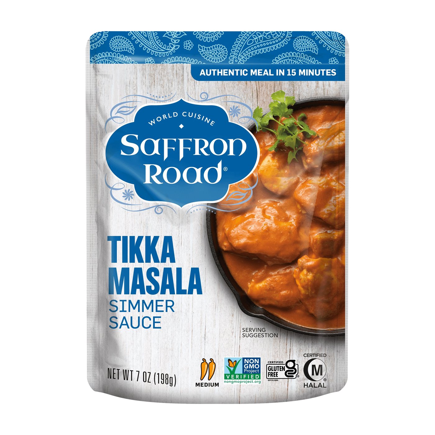 Simmer sauce tikka masala by saffron road