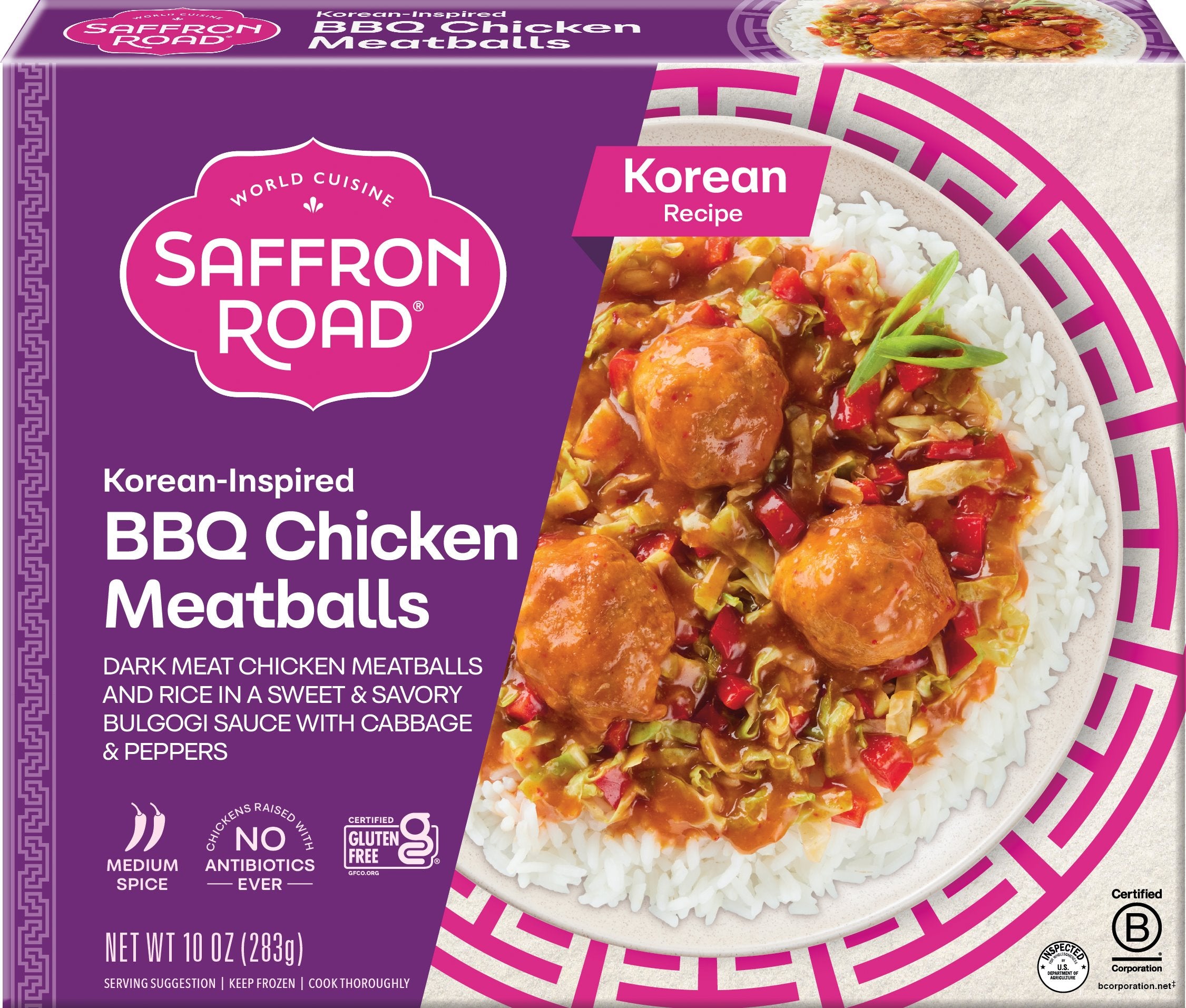 Korean BBQ Chicken Meatballs