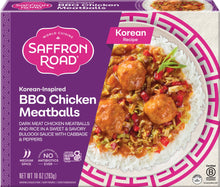 Load image into Gallery viewer, Korean BBQ Inspired Chicken Meatballs Frozen Meal Frozen Dinners saffron-road-b2c 
