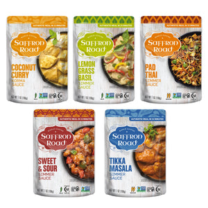 New! Simmer Sauce Variety 5 Pack